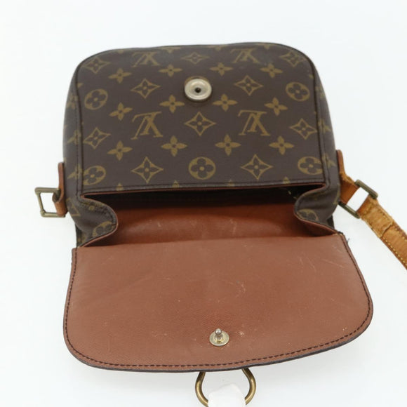 LOUIS VUITTON Monogram Saint Cloud MM Shoulder Bag M51243 LV Auth 178675