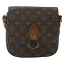LOUIS VUITTON Monogram Saint Cloud MM Shoulder Bag M51243 LV Auth 178675-2