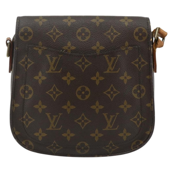 LOUIS VUITTON Monogram Saint Cloud MM Shoulder Bag M51243 LV Auth 178675