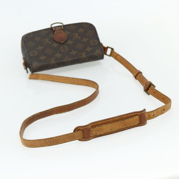 LOUIS VUITTON Monogram Saint Cloud MM Shoulder Bag M51243 LV Auth 178675