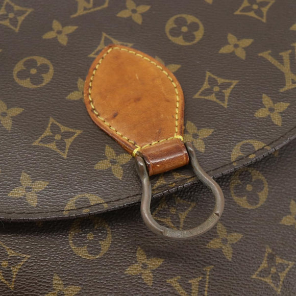 LOUIS VUITTON Monogram Saint Cloud GM Shoulder Bag M51242 LV Auth 178676