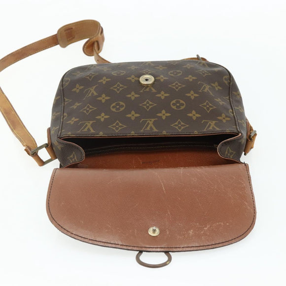 LOUIS VUITTON Monogram Saint Cloud GM Shoulder Bag M51242 LV Auth 178676