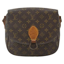 LOUIS VUITTON Monogram Saint Cloud GM Shoulder Bag M51242 LV Auth 178676-13