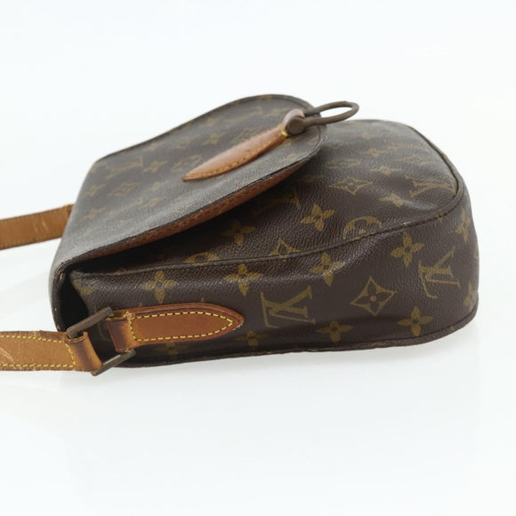 LOUIS VUITTON Monogram Saint Cloud GM Shoulder Bag M51242 LV Auth 178676