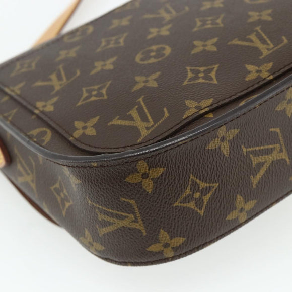 LOUIS VUITTON Monogram Saint Cloud GM Shoulder Bag M51242 LV Auth 178677A