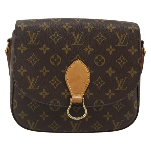 LOUIS VUITTON Monogram Saint Cloud GM Shoulder Bag M51242 LV Auth 178677A
