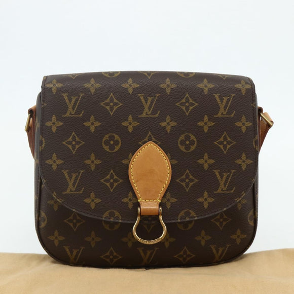 LOUIS VUITTON Monogram Saint Cloud GM Shoulder Bag M51242 LV Auth 178677A