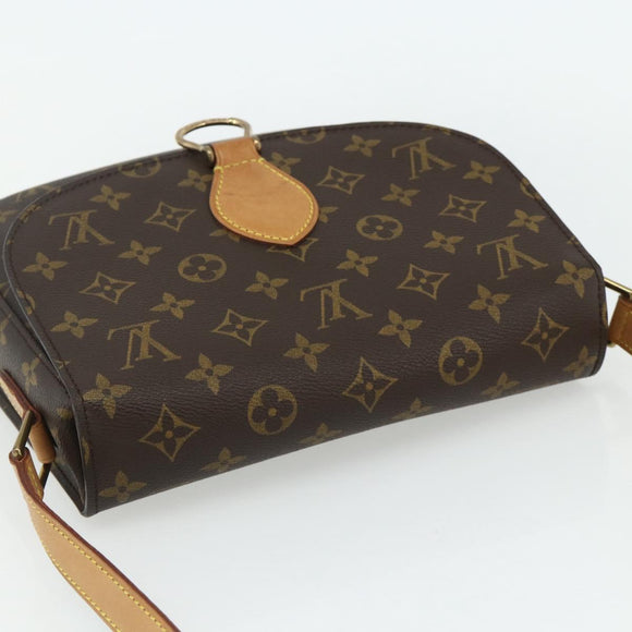 LOUIS VUITTON Monogram Saint Cloud GM Shoulder Bag M51242 LV Auth 178677A