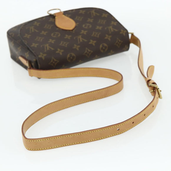 LOUIS VUITTON Monogram Saint Cloud GM Shoulder Bag M51242 LV Auth 178677A