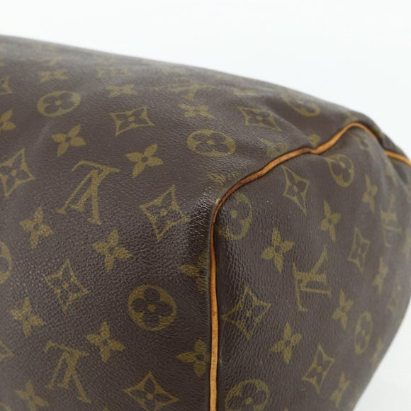 LOUIS VUITTON Monogram Speedy 35 Hand Bag M41524 LV Auth 178680