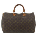 LOUIS VUITTON Monogram Speedy 35 Hand Bag M41524 LV Auth 178680-13