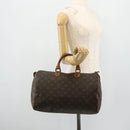 LOUIS VUITTON Monogram Speedy 35 Hand Bag M41524 LV Auth 178680-20