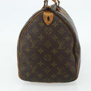 LOUIS VUITTON Monogram Speedy 35 Hand Bag M41524 LV Auth 178680-4
