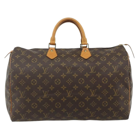 LOUIS VUITTON Monogram Speedy 40 Hand Bag M41522 LV Auth 178681A