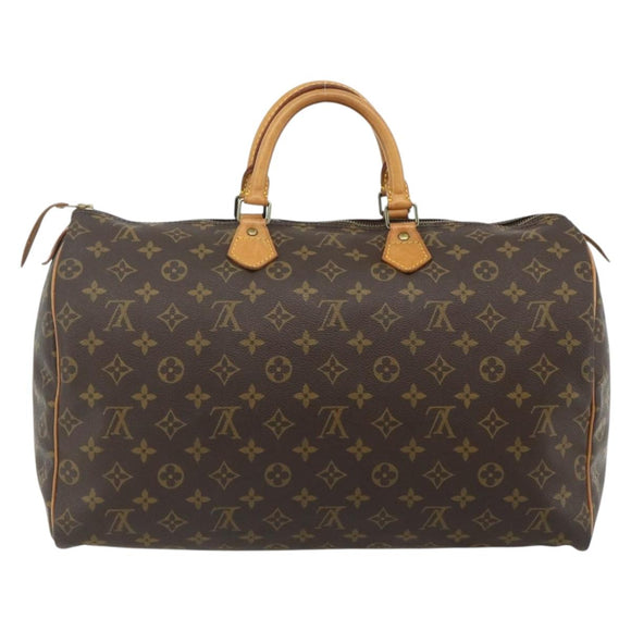 LOUIS VUITTON Monogram Speedy 40 Hand Bag M41522 LV Auth 178681A
