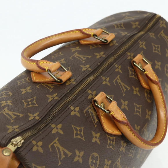 LOUIS VUITTON Monogram Speedy 40 Hand Bag M41522 LV Auth 178681A