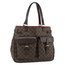 LOUIS VUITTON Damier Ebene Uzes Hand Bag N51128 LV Auth 178683-1