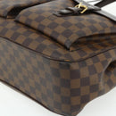 LOUIS VUITTON Damier Ebene Uzes Hand Bag N51128 LV Auth 178683-10