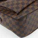 LOUIS VUITTON Damier Ebene Uzes Hand Bag N51128 LV Auth 178683-11