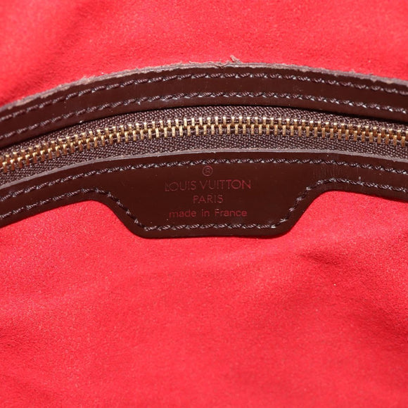 LOUIS VUITTON Damier Ebene Uzes Hand Bag N51128 LV Auth 178683