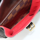 LOUIS VUITTON Damier Ebene Uzes Hand Bag N51128 LV Auth 178683-20