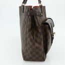 LOUIS VUITTON Damier Ebene Uzes Hand Bag N51128 LV Auth 178683-4