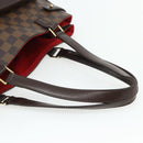 LOUIS VUITTON Damier Ebene Uzes Hand Bag N51128 LV Auth 178683-7