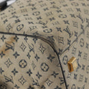 LOUIS VUITTON Monogram Mini Josephine GM Hand Bag Blue M92211 LV Auth 178684-15