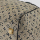 LOUIS VUITTON Monogram Mini Josephine GM Hand Bag Blue M92211 LV Auth 178684-16