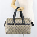 LOUIS VUITTON Monogram Mini Josephine GM Hand Bag Blue M92211 LV Auth 178684-23