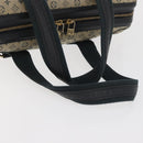 LOUIS VUITTON Monogram Mini Josephine GM Hand Bag Blue M92211 LV Auth 178684-7