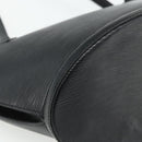 LOUIS VUITTON Epi Saint Jacques Shopping Shoulder Bag Black M52272 Auth 178686-16