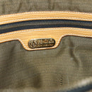 FENDI Zucca Canvas Handtas Zwart Bruin Auth 178688A-18