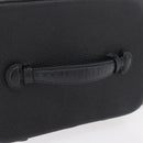 CHANEL COCO Mark Vanity Hand Bag Caviar Skin Black Gold CC Auth 178691-7