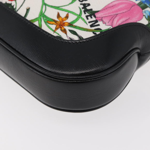 GUCCI New Jackie BALENCIAGA Collaboration Bag Canvas 636706 Auth 178692SAM