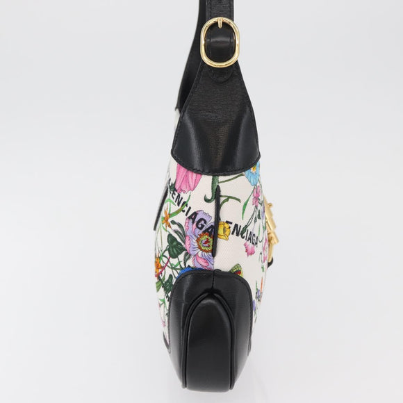 GUCCI New Jackie BALENCIAGA Collaboration Bag Canvas 636706 Auth 178692SAM