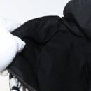 SAINT LAURENT Zebra Pattern Body Bag Nylon Black White Auth 178693A-21