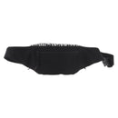 SAINT LAURENT Zebra Pattern Body Bag Nylon Black White Auth 178693A-2