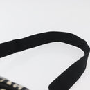 SAINT LAURENT Zebra Pattern Body Bag Nylon Black White Auth 178693A-8