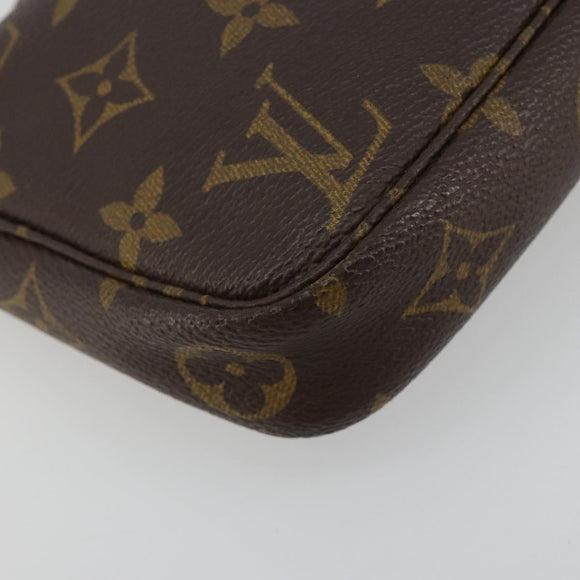 LOUIS VUITTON Monogram Pochette Accessoires Pouch M51980 LV Auth 178696