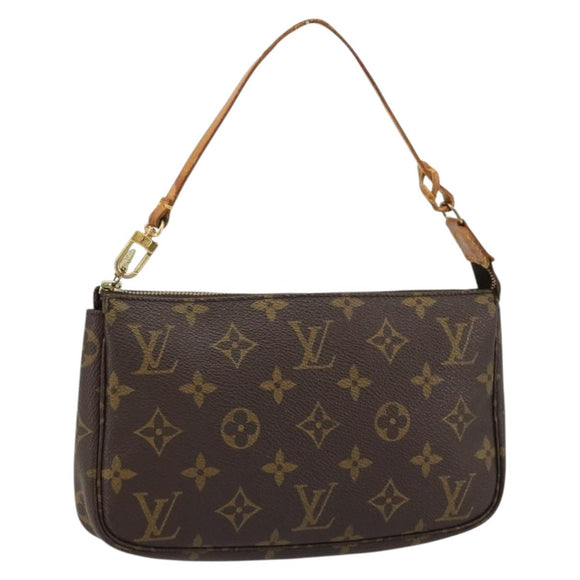 LOUIS VUITTON Monogram Pochette Accessoires Pouch M51980 LV Auth 178696