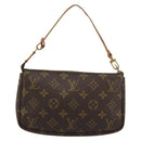 LOUIS VUITTON Monogram Pochette Accessoires Pouch M51980 LV Auth 178696-2