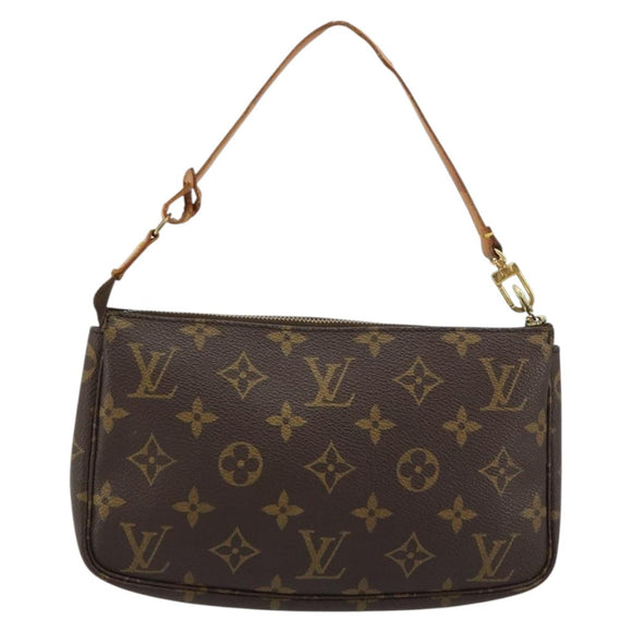 LOUIS VUITTON Monogram Pochette Accessoires Pouch M51980 LV Auth 178696