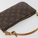 LOUIS VUITTON Monogram Pochette Accessoires Pouch M51980 LV Auth 178696-6