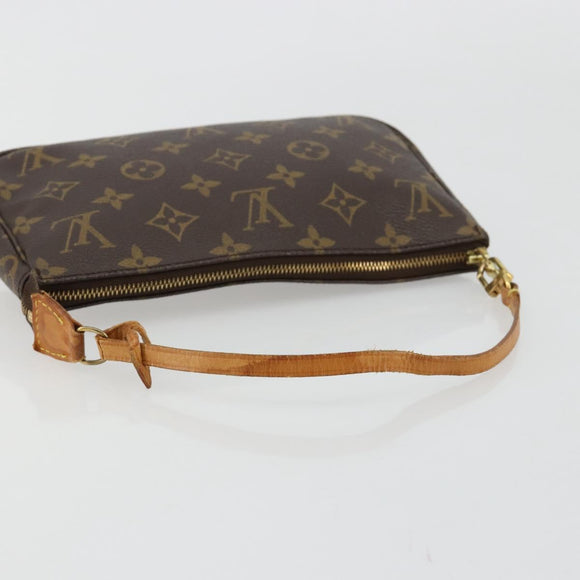 LOUIS VUITTON Monogram Pochette Accessoires Pouch M51980 LV Auth 178696