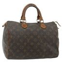 LOUIS VUITTON Monogram Speedy 30 Hand Bag M41526 LV Auth 178699-1