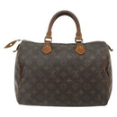 LOUIS VUITTON Monogram Speedy 30 Hand Bag M41526 LV Auth 178699-2