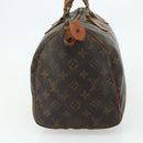 LOUIS VUITTON Monogram Speedy 30 Hand Bag M41526 LV Auth 178699-4