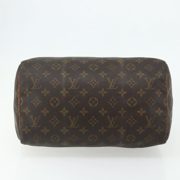 LOUIS VUITTON Monogram Speedy 30 Hand Bag M41526 LV Auth 178699