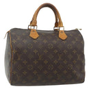 LOUIS VUITTON Monogram Speedy 30 Hand Bag M41526 LV Auth 178700-1